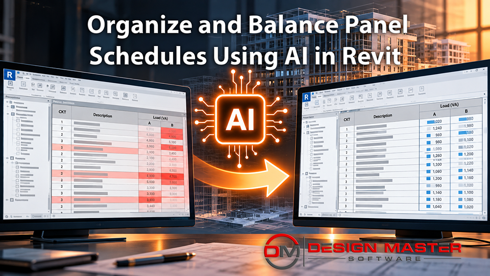 Using AI to Organize and Balance Panel Schedules in Revit